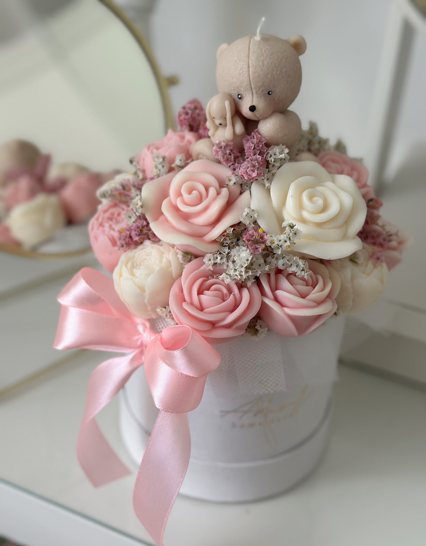Teddy Flowers box